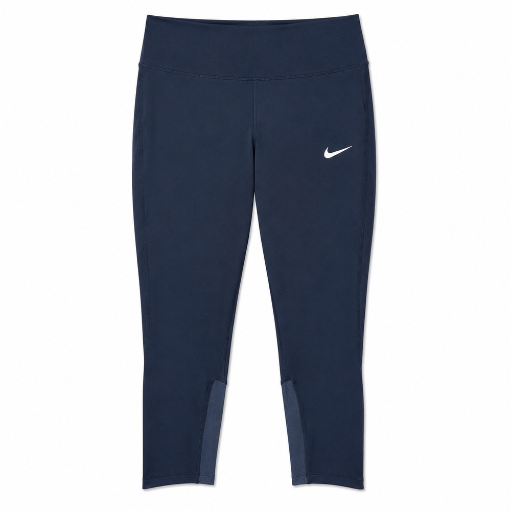 Nike‎ Epic Run Crop Dri-FIT Running Leggings Blue XL NWT